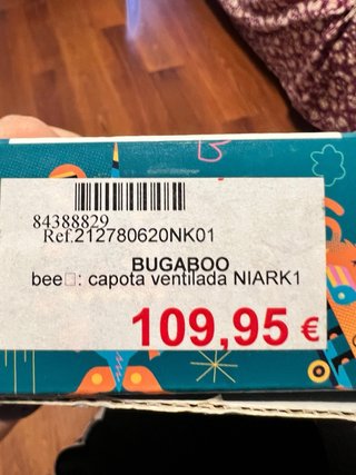 Capota Verano Bugaboo Bee
