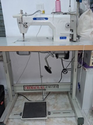 Máquina de coser industrial recta SEWMAQ