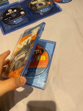 PS4 Juegos: FC 24, Dirt 4, CoD, FIFA 18, 20