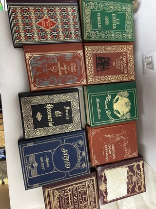 Lote de 10 libros clásicos – Virgilio, Cervantes,