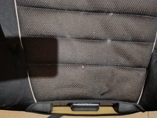 Silla de coche negra ISOfix BABYAUTO