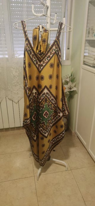 Vestido estampado talla única