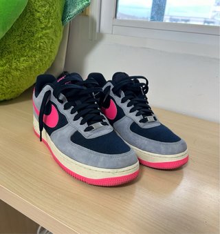 Nike Air Force 1 Azul y Rosa