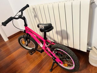 Bicicleta infantil niña rosa