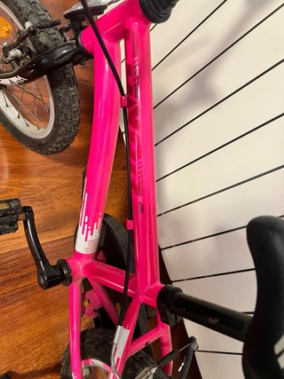 Bicicleta infantil niña rosa