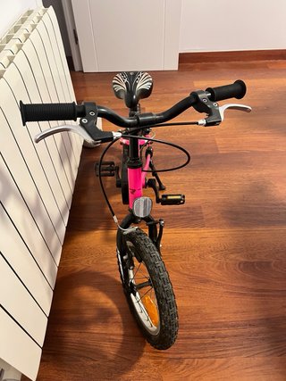 Bicicleta infantil niña rosa