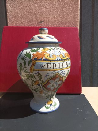 Ceramica Deruta Vaso Decorato ERICA