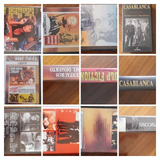 Lote 5 Películas VHS: Western, Crimen, Drama, Cult