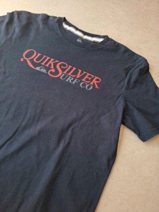 Camiseta Quiksilver negra Talla S - Estilo surf