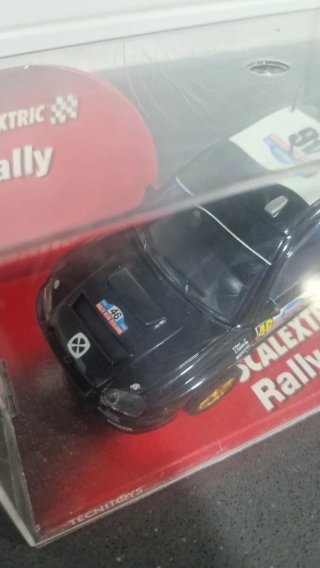 Coche Scalextric Rally Subaru Impreza WRC Rossi