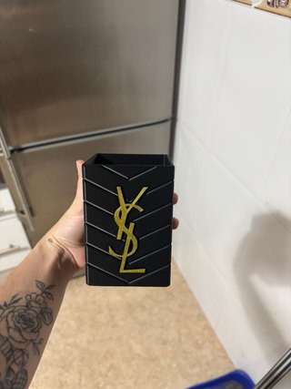 Organizador YSL Negro y Dorado