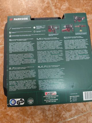 Taladro Percutor Parkside 20V