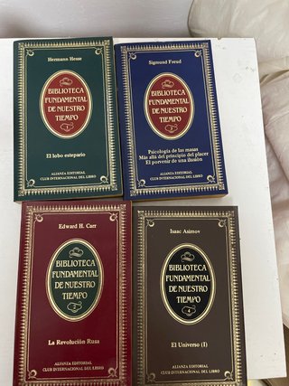 Lote 4 libros Biblioteca Fundamental – Hesse, Freu