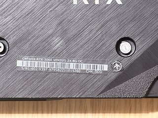 TARJETA GRÁFICA MSI RTX 3060 8GB DEFECTUOSA *LEER*