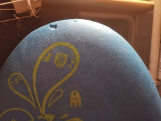 Tabla de surf Sevfor azul para niños