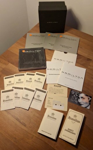 Manuales y Garantías Hamilton Vintage