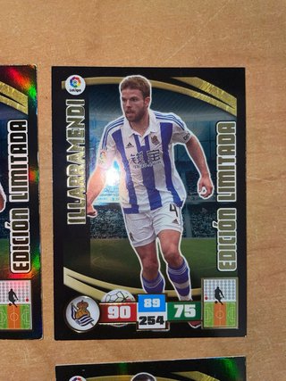 Lote 5 cromos edición limitada 15-16