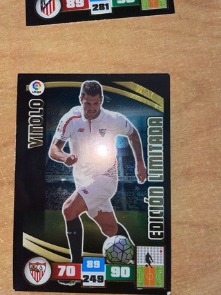 Lote 5 cromos edición limitada 15-16