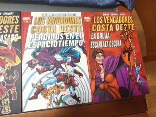 Los Vengadores Costa Oeste 5 tomos