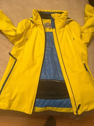 Anorak de esquí amarillo Tsunami