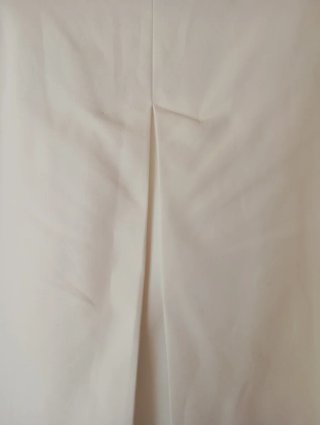 Abrigo Zara Blanco Entretiempo