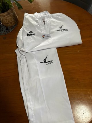 Kimono Daedo Blanco Talla 140cm talla 1011-1