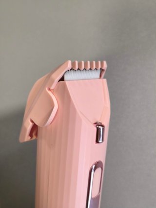 Afeitadora Eléctrica Mujer 2 en 1 Rosa y Dorada