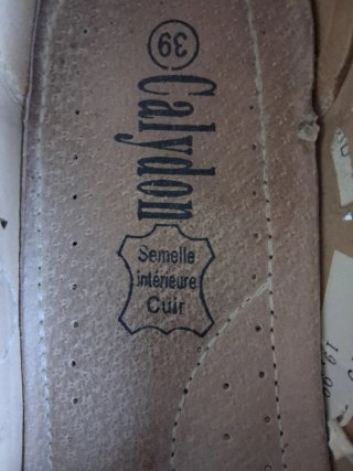 Sandalias Calydon Talla 39 Blancas