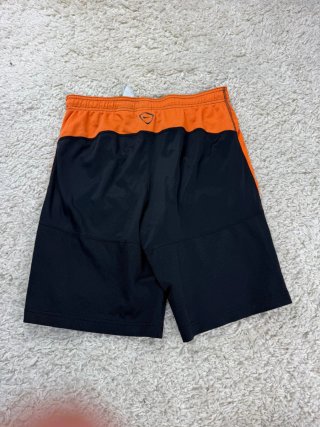 ¡OFERTA! Talla M Shorts Nike Dri-Fit Negro Naranja