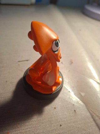 Amiibo Calamar Naranja Splatoon Nintendo