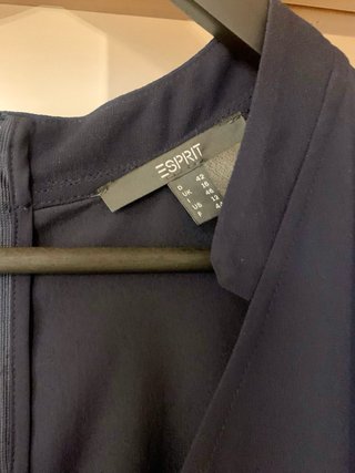 Vestido Esprit Azul Marino Talla 42