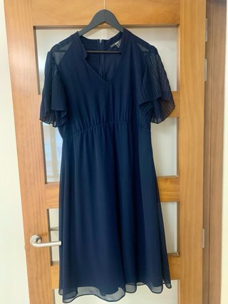 Vestido Esprit Azul Marino Talla 42