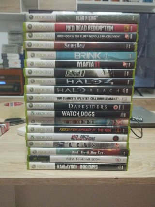 Lote 20 Juegos Xbox 360