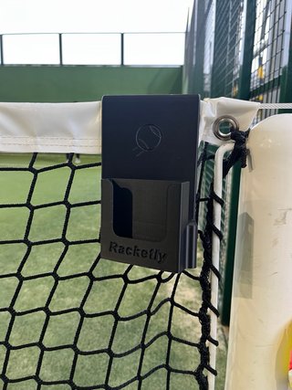 Soporte para Teléfono con Red de Pádel - Racketly