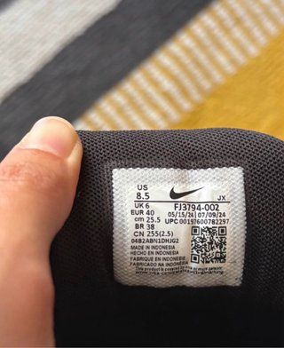 Nike AL8 negras talla 40 EUR