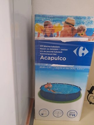 Piscina tubular Acapulco Carrefour