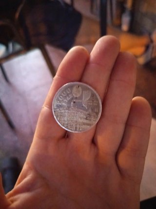 2000 Pesetas Plata 1994