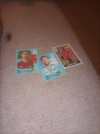 Cartas Panini Mundial 2026 Cristiano Ronaldo Messi