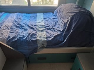 Letto a castello in legno per giovani