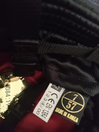 Casco de hípica negro