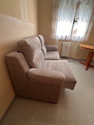 Sofá modular tela gris