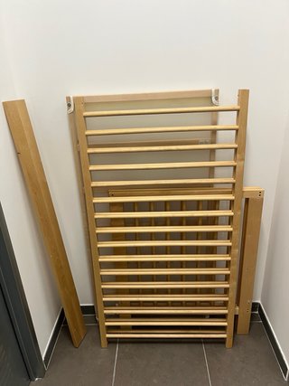 Cuna IKEA SNIGLAR 60x120cm con colchón, DESMONTADA