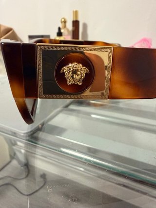 Gafas de Sol Versace Marrones y Doradas