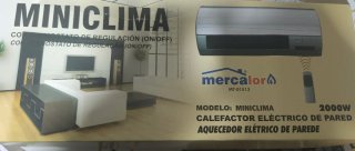 Ventilador Eléctrico de Pared Miniclima 2000