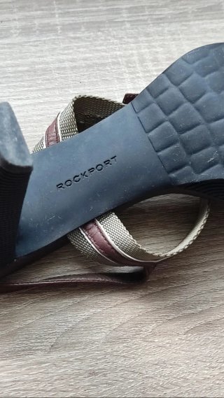 Sandalias Rockport Piel Marrón Chocolate