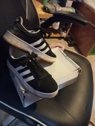 Adidas Campus Negras Talla 40