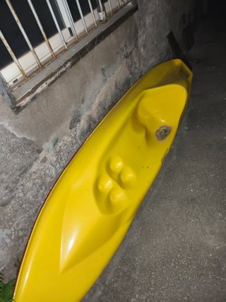 Kayak/Piragua Amarillo y Rojo