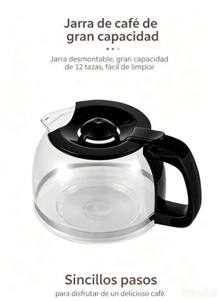 Cafetera Goteo Automática 1.25L
