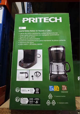 Cafetera Goteo Automática 1.25L