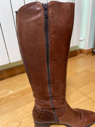 Botas altas Wonders piel marrón talla 40